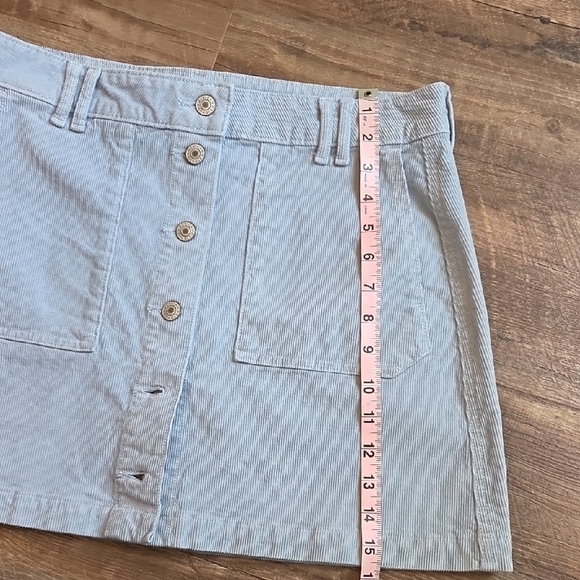 American Eagle Outfitters Purple Ribbed Mini Skirt Resort - Picture 8 of 9